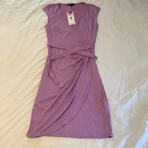 Berydress lavender wrap dress